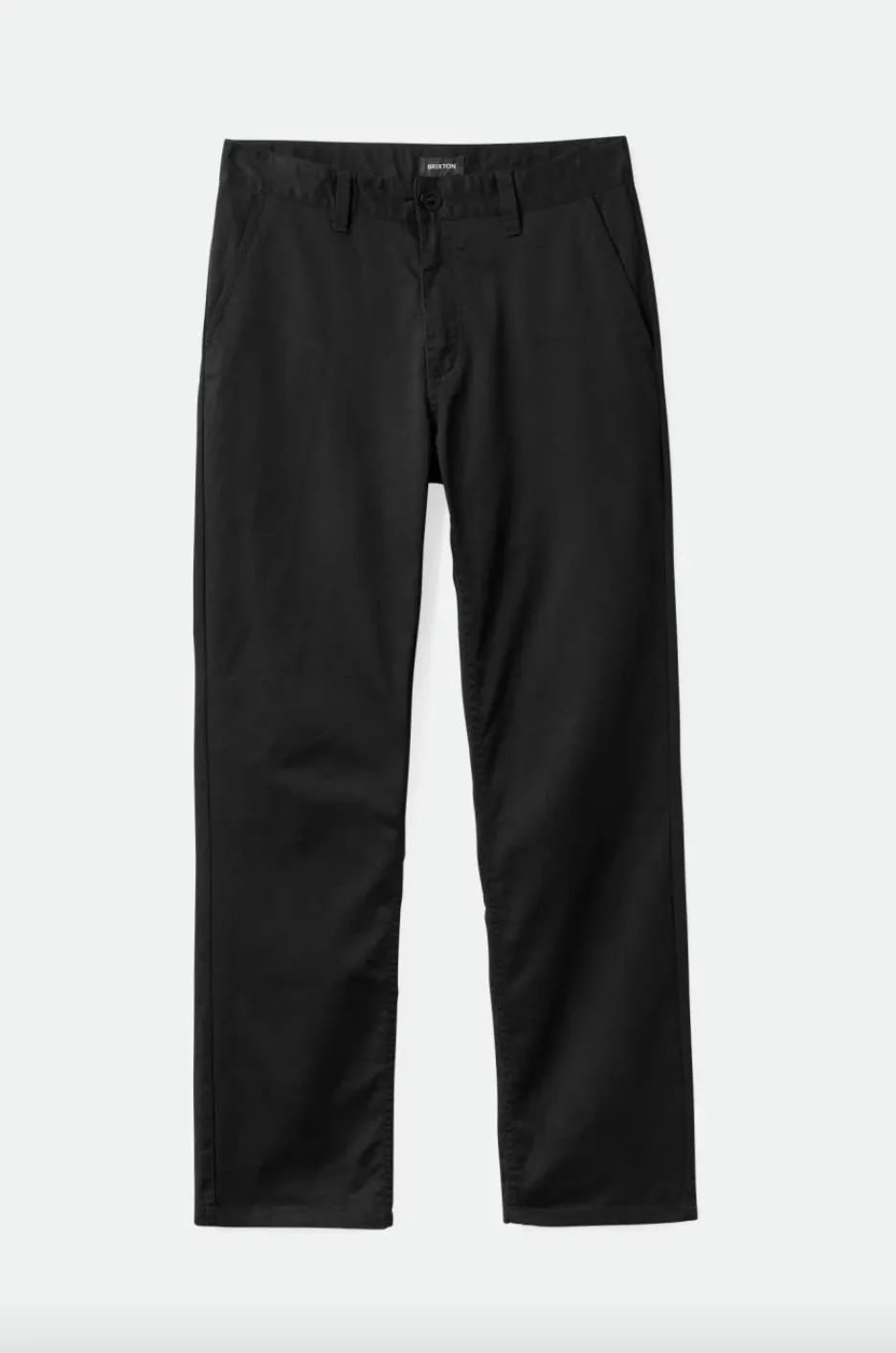 Brixton Choice Chino Regular Pant Black sold by Storm