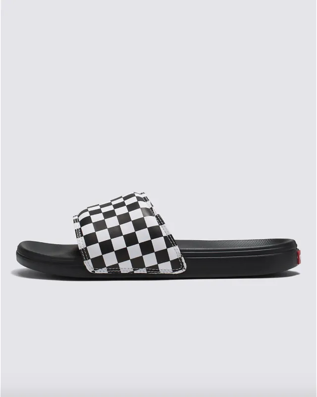 Vans La Costa Slide-On White/Black Checkerboard sold by Storm