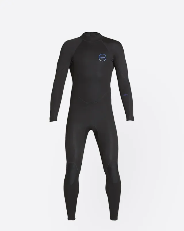 Xcel Men's Axis Flatlock Back Zip 3/2 Wetsuit sold by Storm