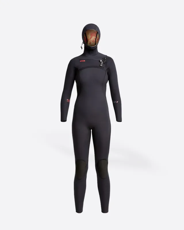 Xcel Womens Comp X 5.5/4.5m Hooded Fullsuit sold by Storm