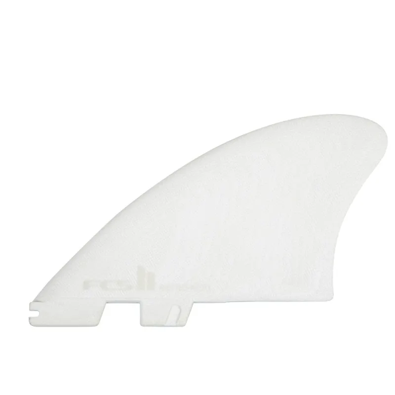 FCS II Retro Keel PG White Twin Fins sold by Storm