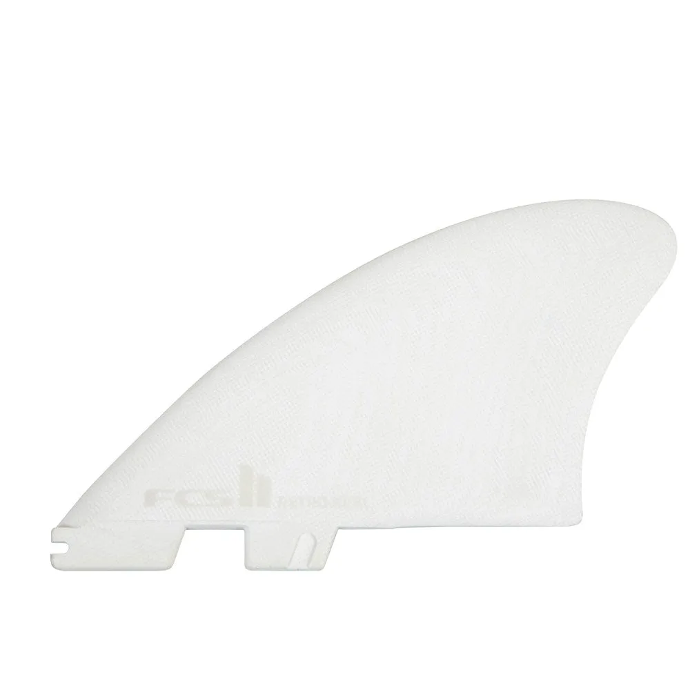 FCS II Retro Keel PG White Twin Fins sold by Storm