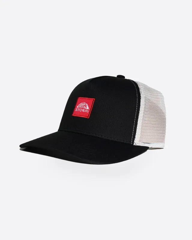 Storm Classic Wave Square Trucker Hat sold by Storm