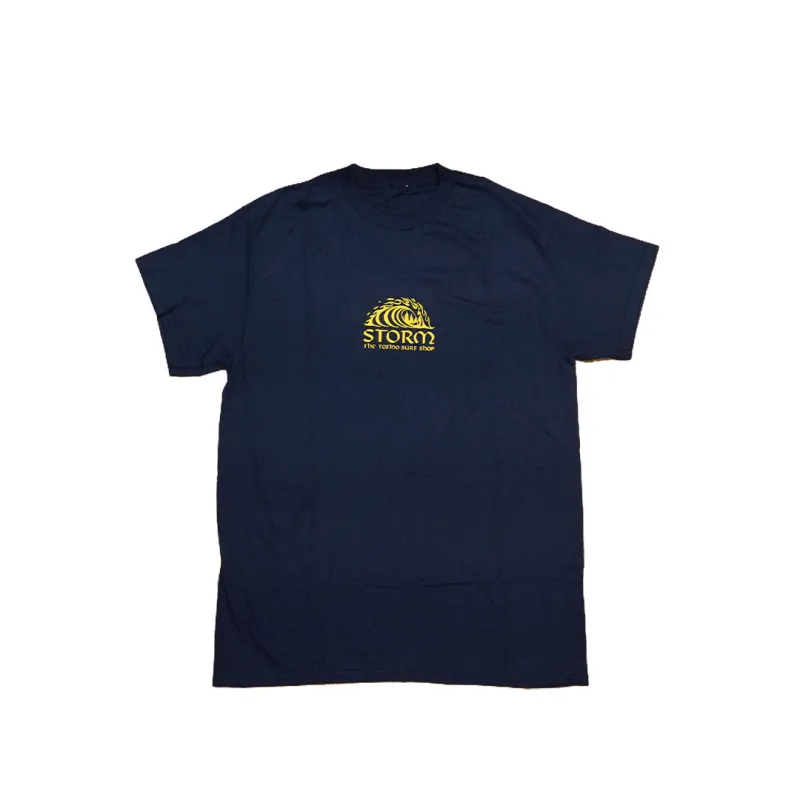 Storm Staples Classic Wave Tee - Navy made by Storm