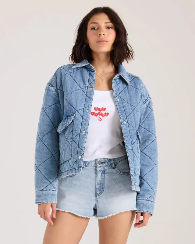 Volcom OC Ramps Jacket - Whtlblue made by Volcom