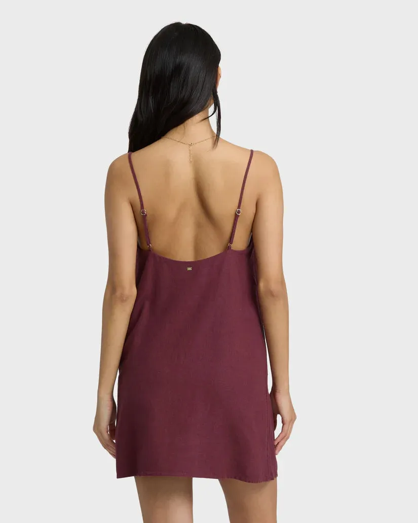 Billabong Summer Love Mini Dress - Red Dahlia sold by Storm product image thumbnail 2