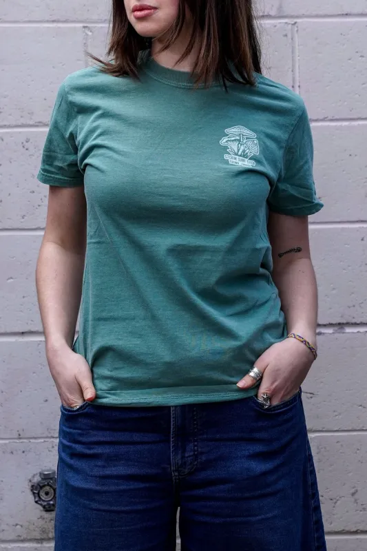 Storm Mushroom Tee - Sage Green made by Storm