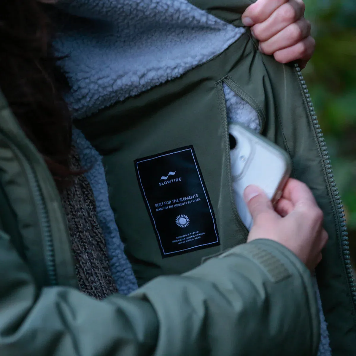 Slowtide All Weather Parka - Olive sold by Storm product image thumbnail 2