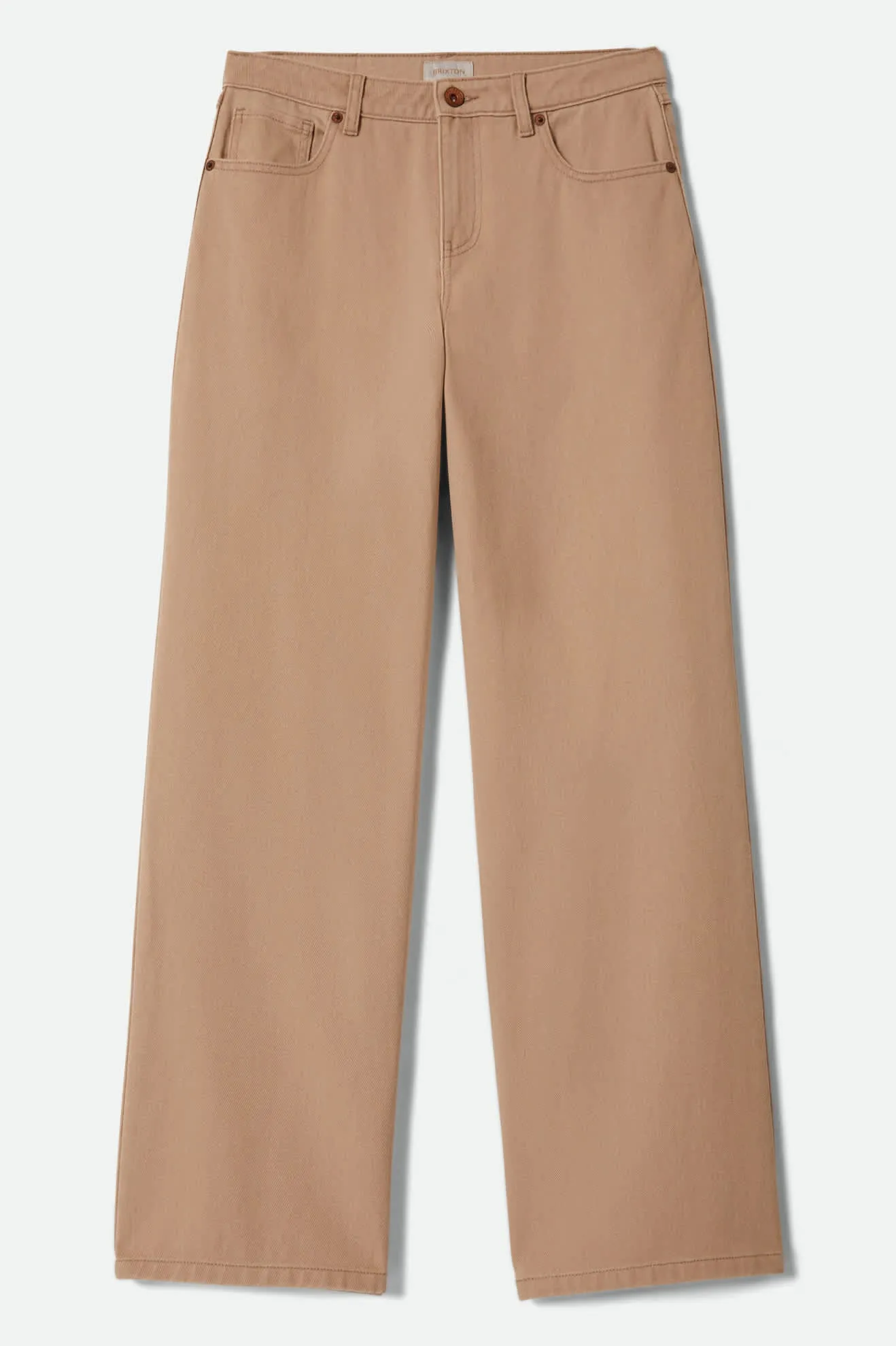 Brixton The Chloe 5 Pocket Pant - Washed Timeless Taupe sold by Storm product image thumbnail 3