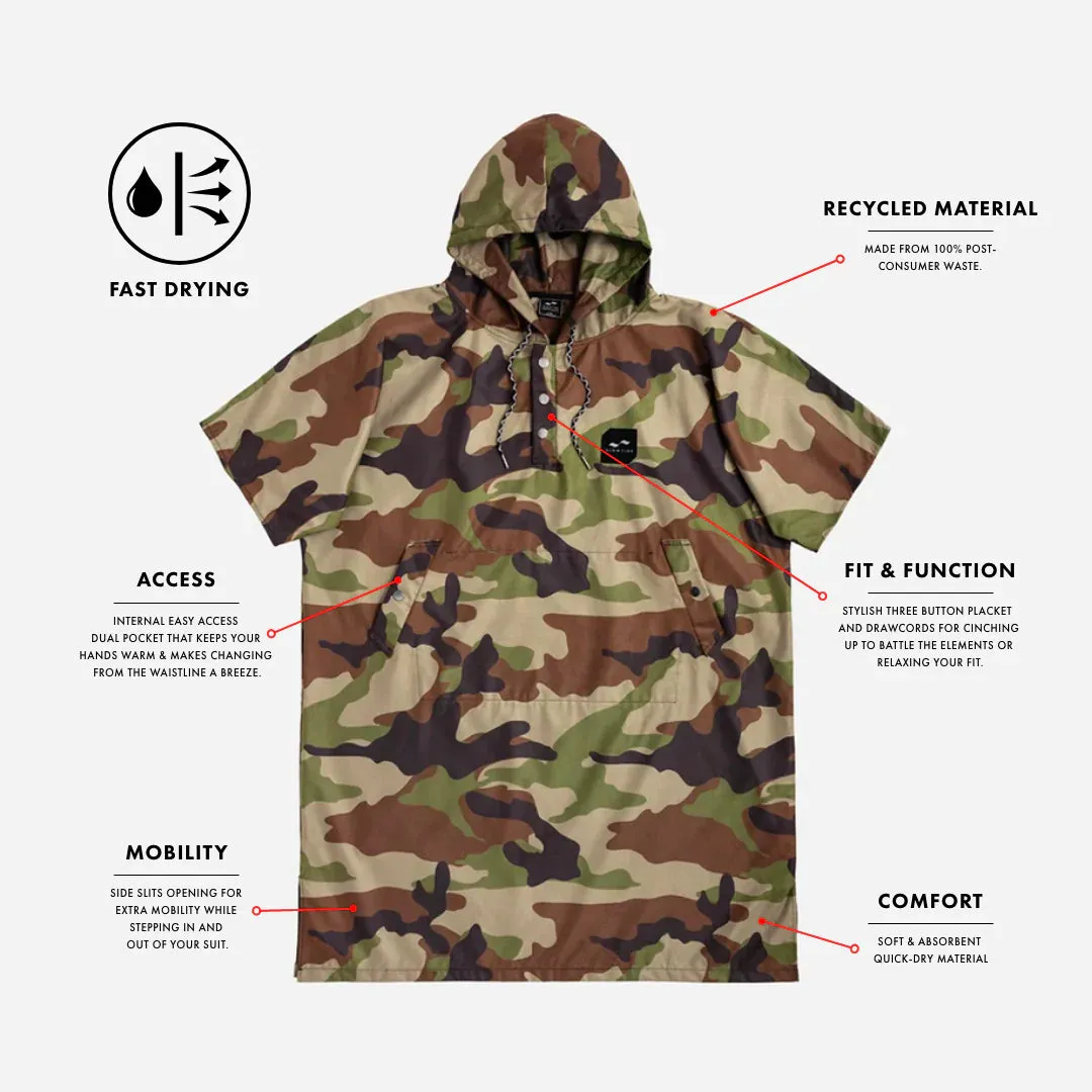 Slow Tide Regime Quick Dry Poncho sold by Storm product image thumbnail 2