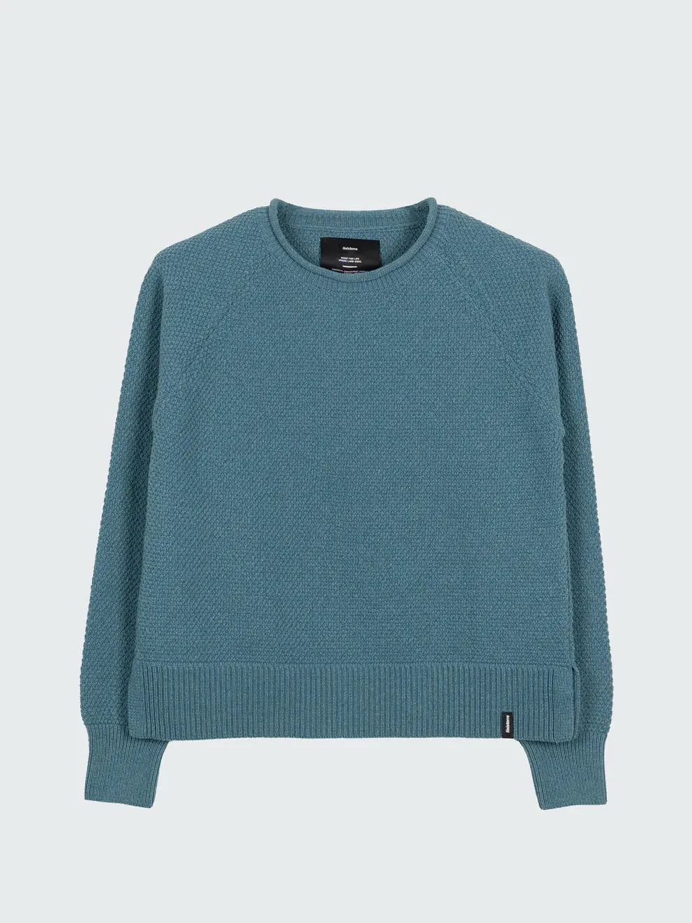 Finisterre Kerrow Stitch Jumper - Blue Pine sold by Storm product image thumbnail 2