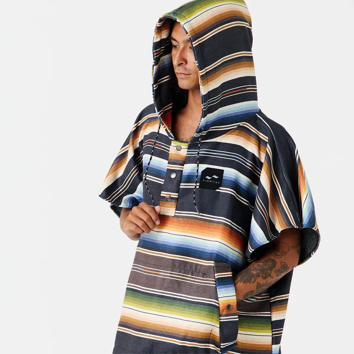 Slow Tide Santana PRF QD Poncho - Black sold by Storm product image thumbnail 2