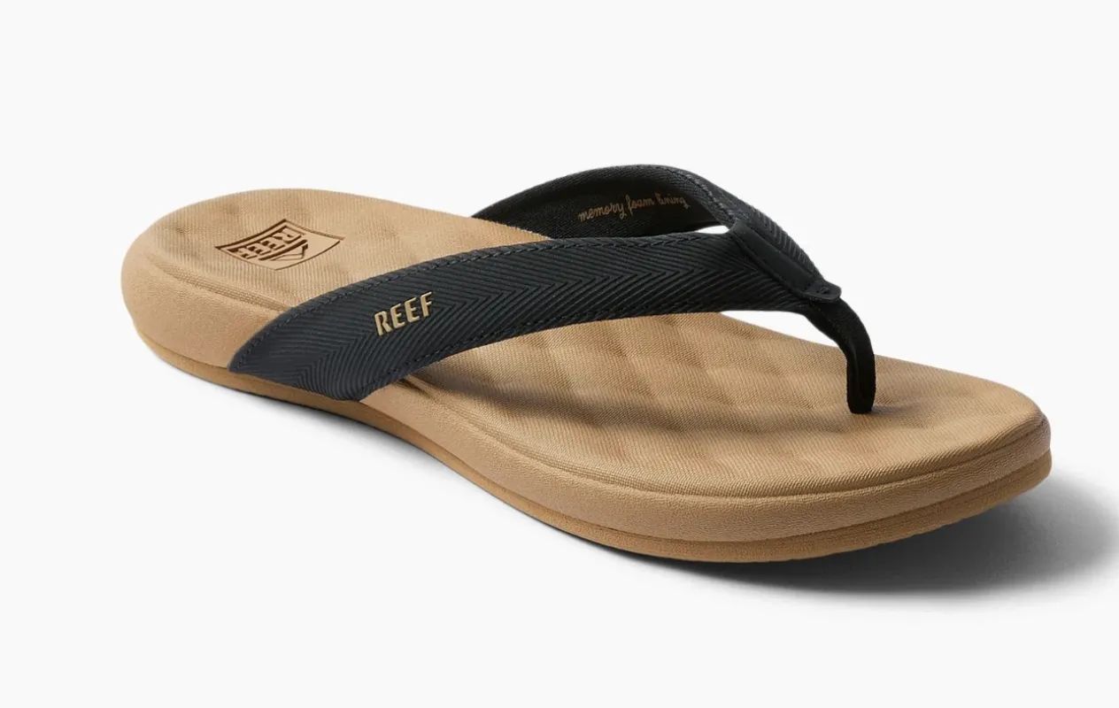 Reef Womens Cushion Melody - Black/Tan made by Reef