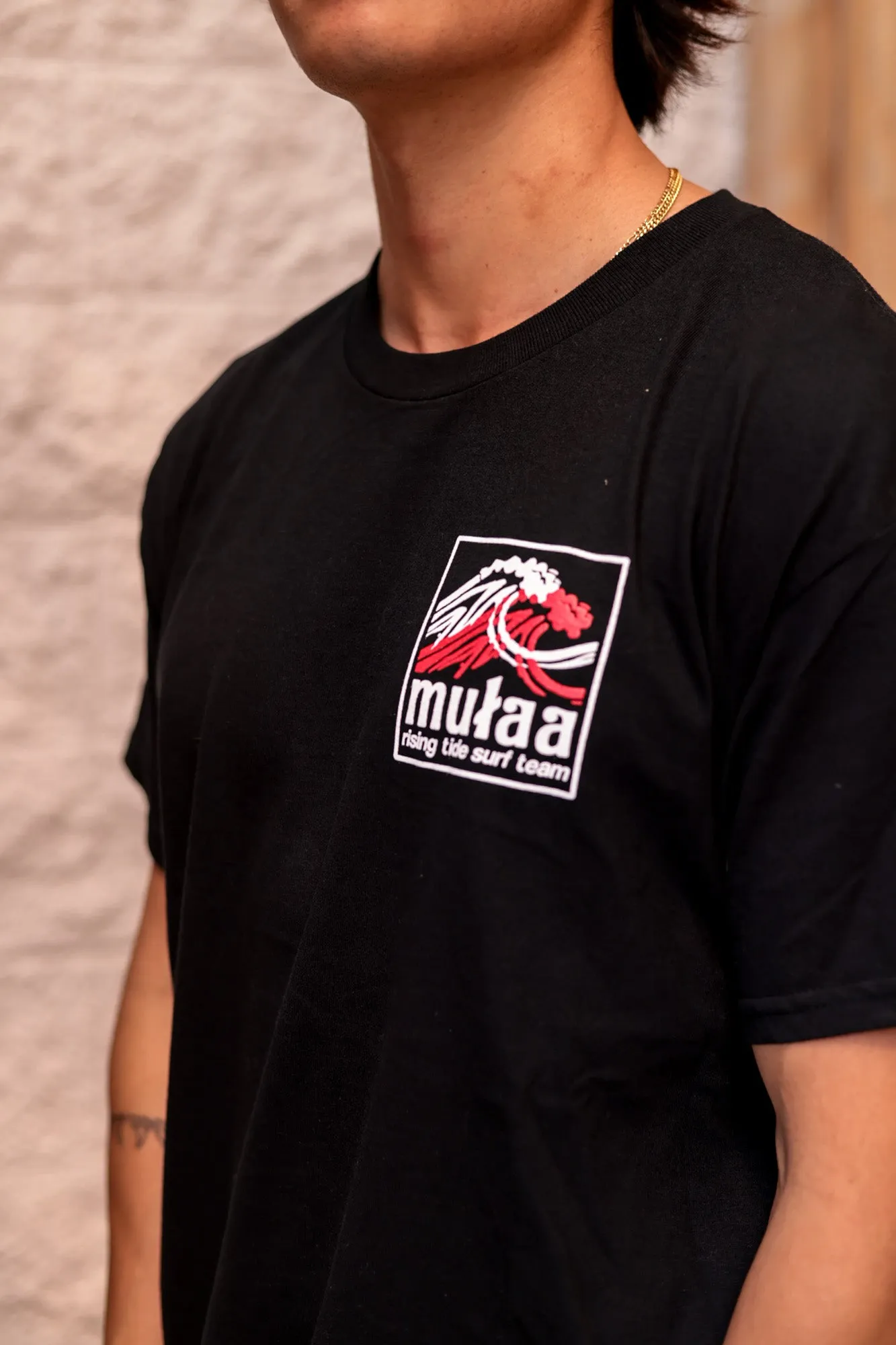 Mułaa Rising Tide Tee - Black sold by Storm product image thumbnail 3