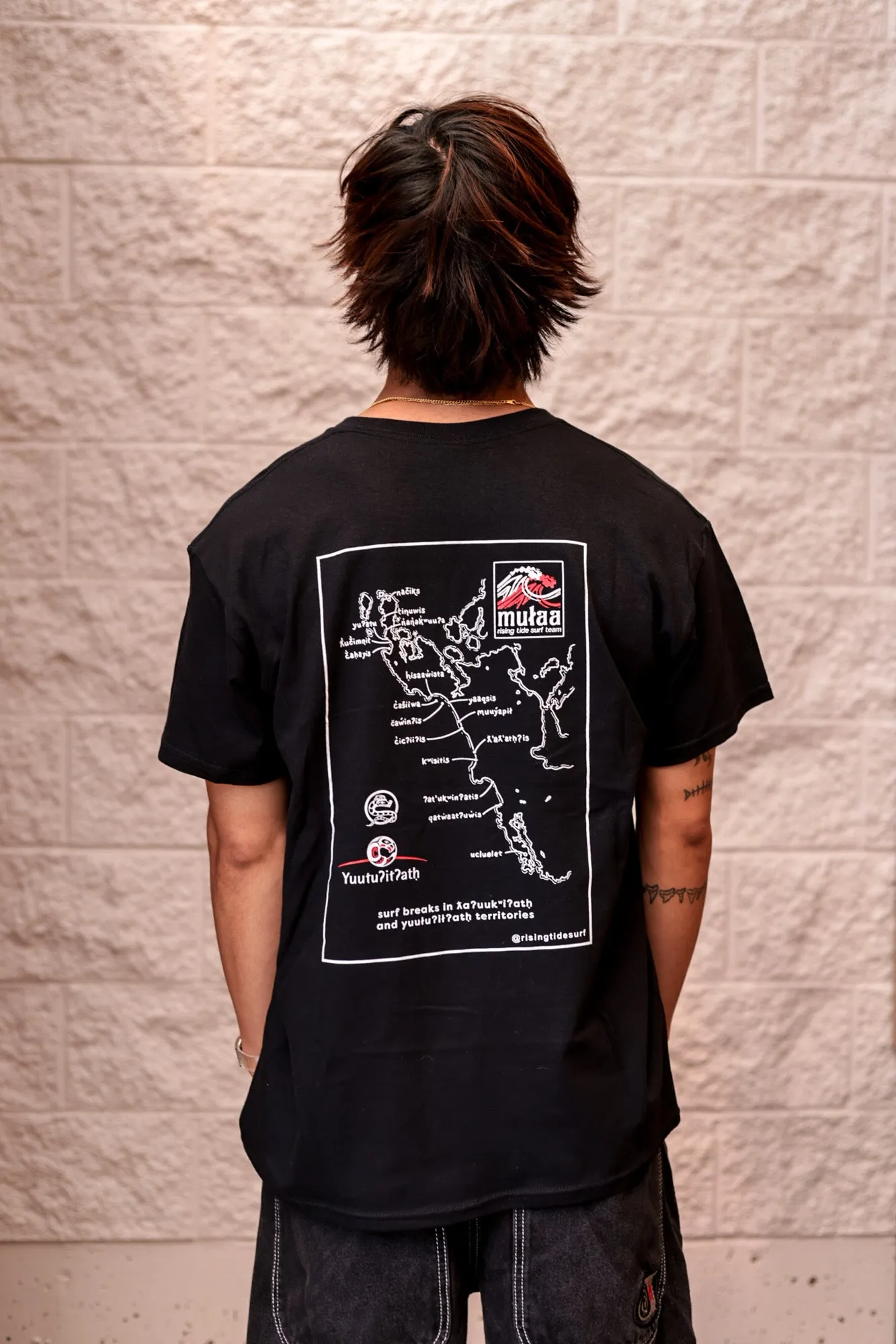 Mułaa Rising Tide Tee - Black sold by Storm product image thumbnail 2