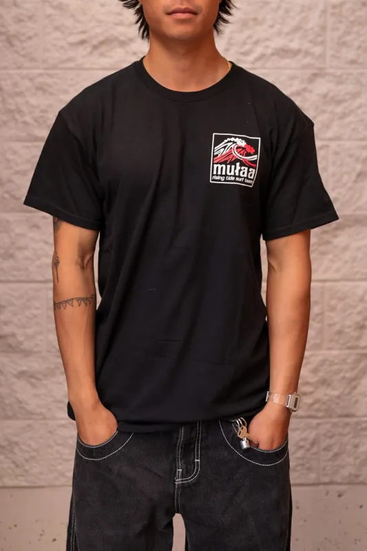 Mułaa Rising Tide Tee - Black made by Storm