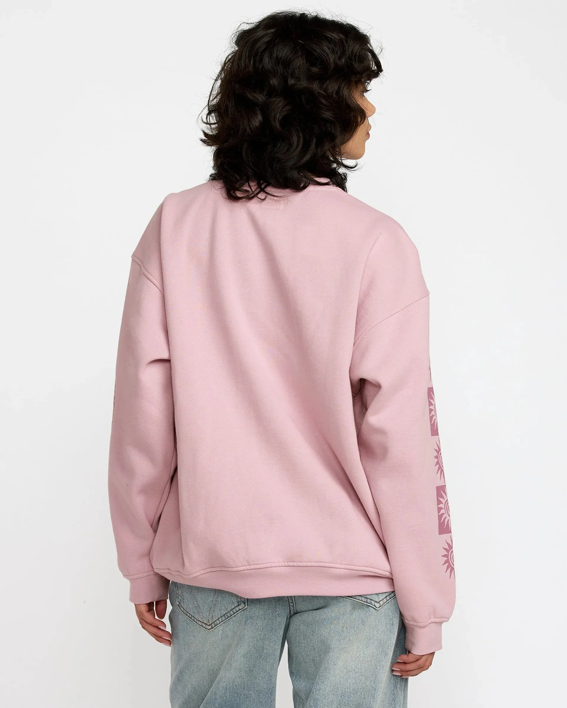 RVCA Baggie Boyfriend Crew - Lush Lilac sold by Storm product image thumbnail 2