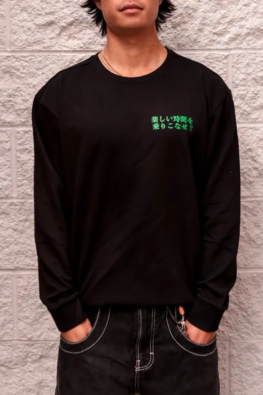 Storm Maneki Neko Crewneck - Black made by Storm