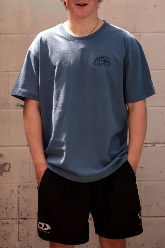 Storm Classic Wave Tee - Blue made by Storm