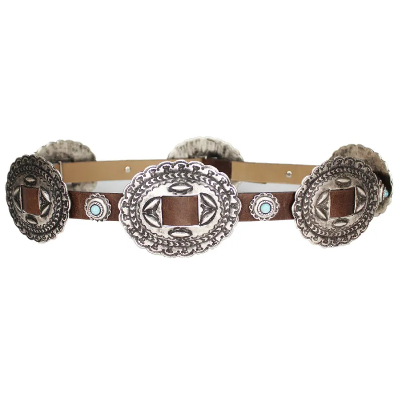 Denver Concho Belt made by Streets Ahead