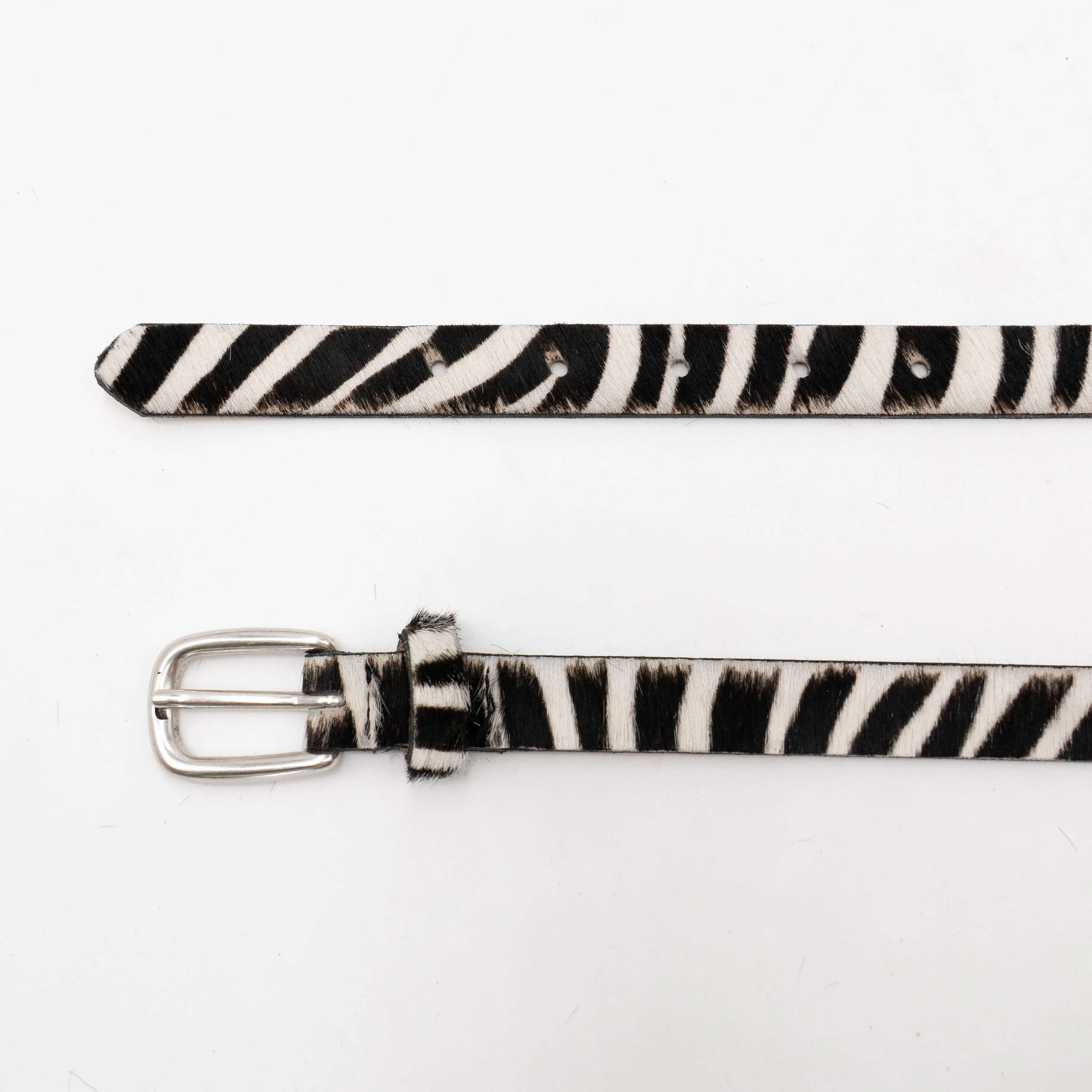 Sera Belt - Zebra Calf Hair sold by Streets Ahead product image thumbnail 3