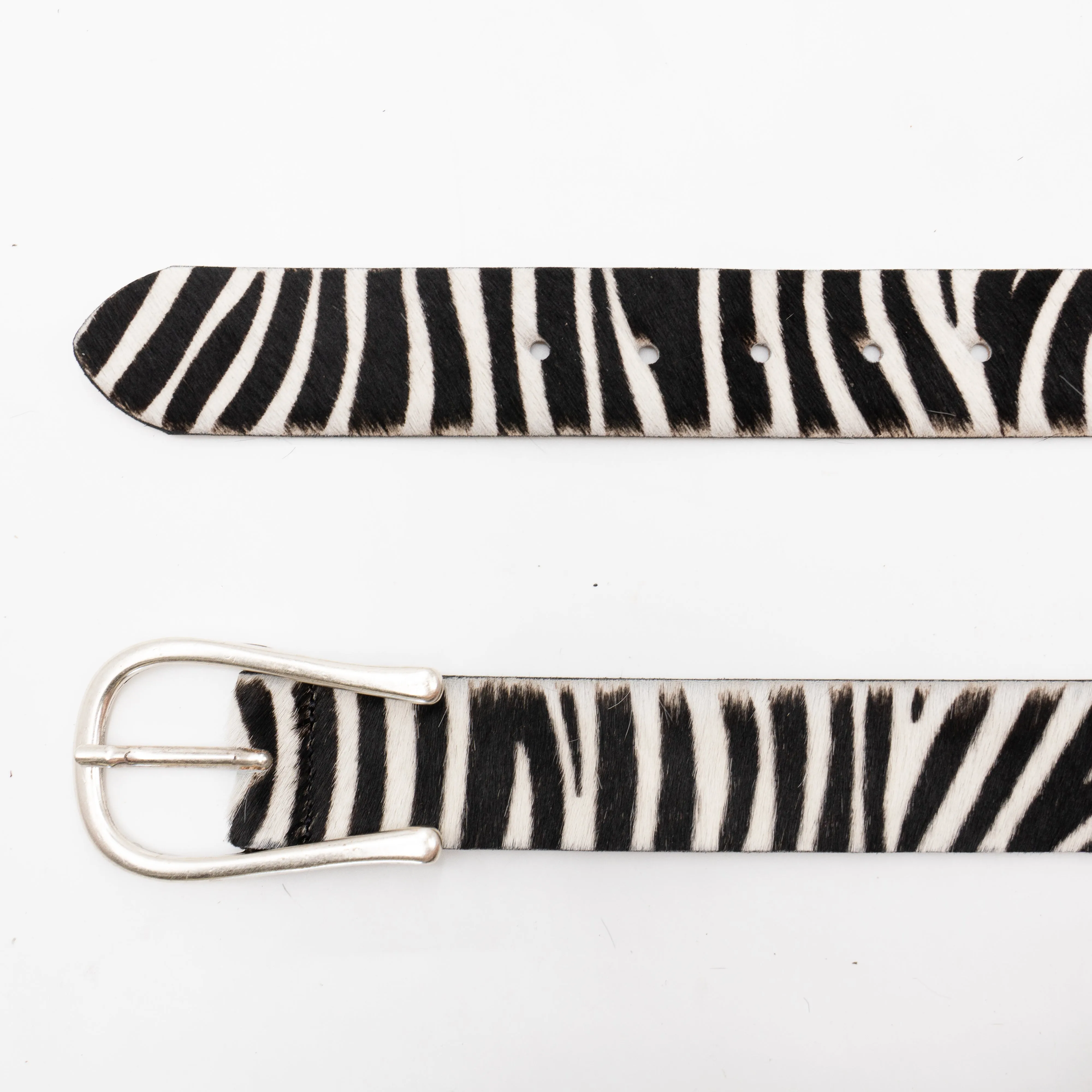 Eris Belt - Zebra Calf Hair sold by Streets Ahead product image thumbnail 3