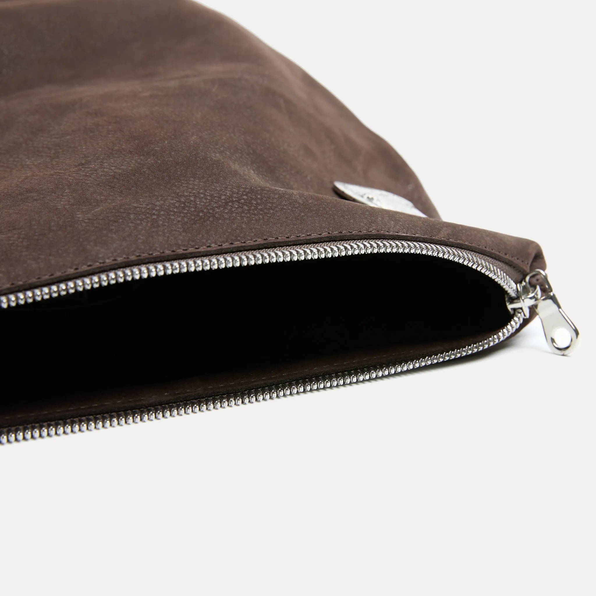 Vesta Clutch Coffee Nubuck sold by Streets Ahead product image thumbnail 5