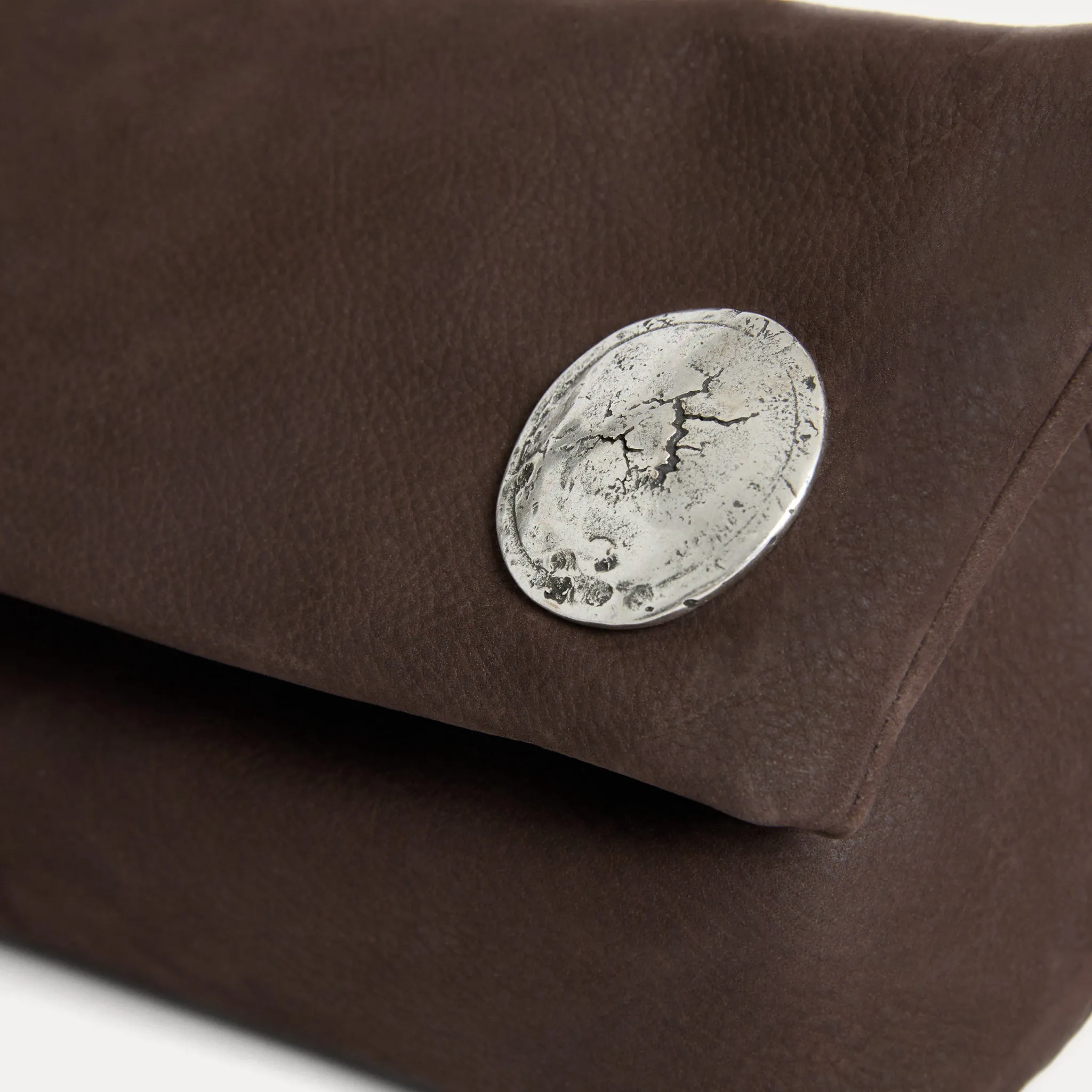 Vesta Clutch Coffee Nubuck sold by Streets Ahead product image thumbnail 3