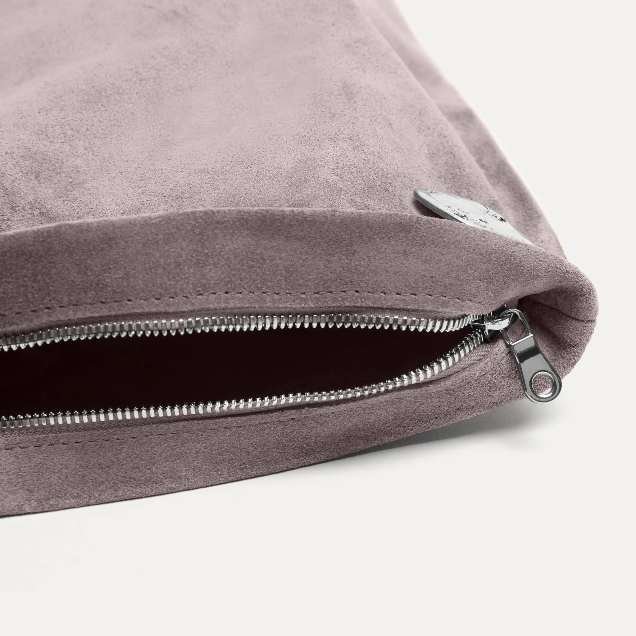 Vesta Clutch Grey Suede sold by Streets Ahead product image thumbnail 5
