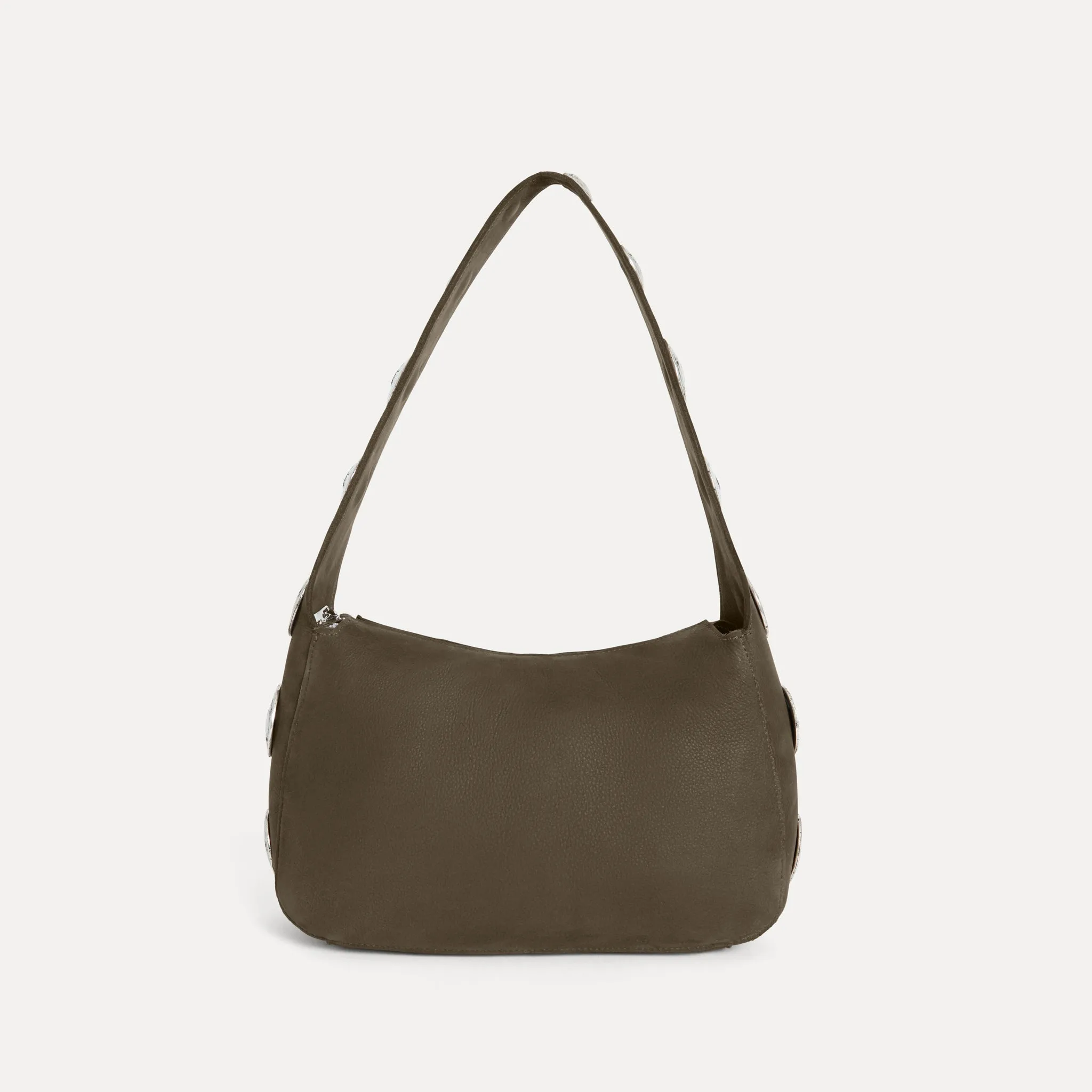 Athena Shoulder Bag Olive Nubuck sold by Streets Ahead product image thumbnail 3