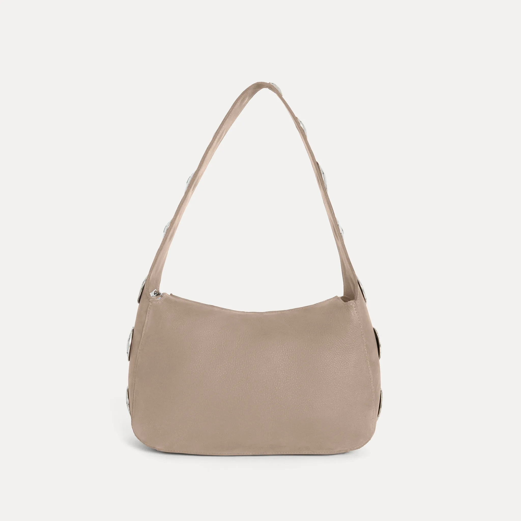 Athena Shoulder Bag Taupe Nubuck sold by Streets Ahead product image thumbnail 3