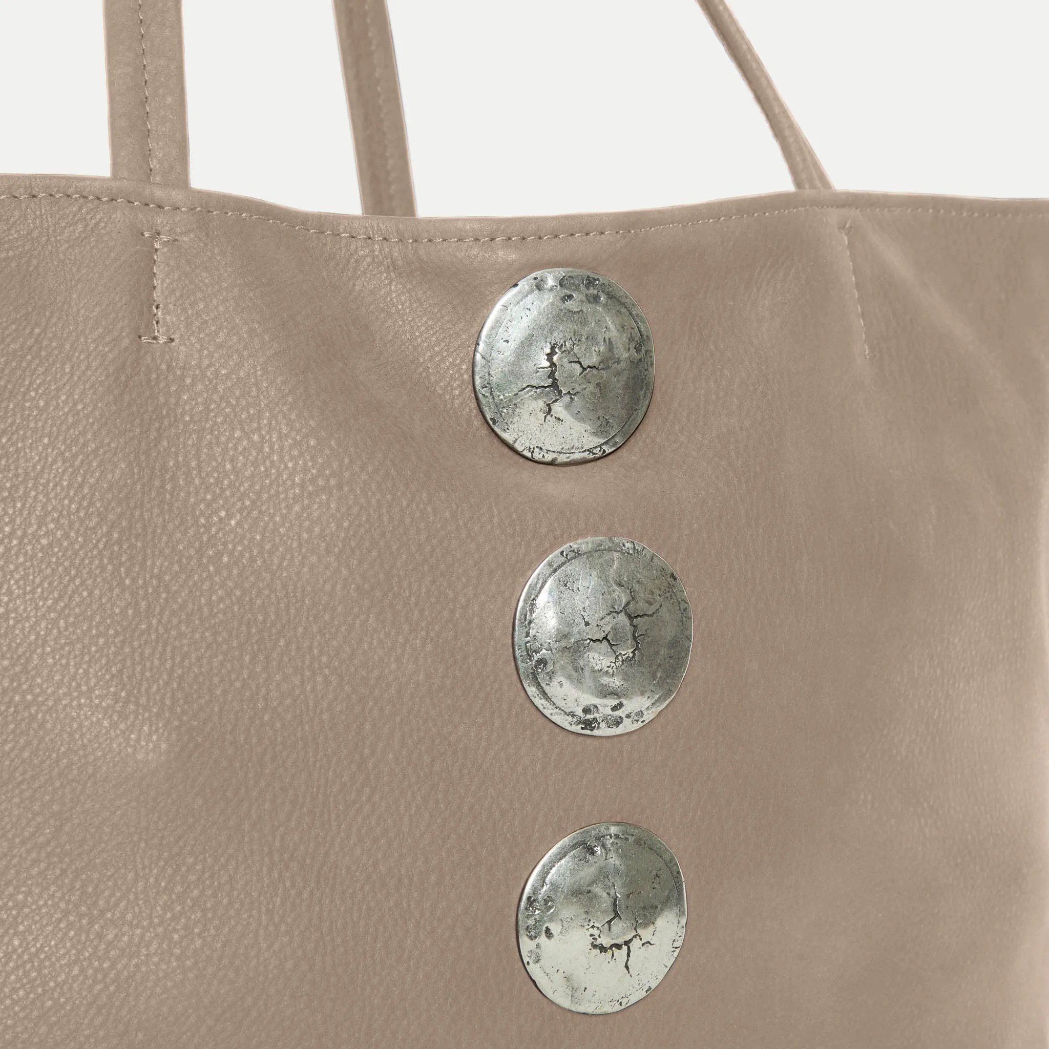 Gaia Tote Bag Taupe Nubuck sold by Streets Ahead product image thumbnail 3