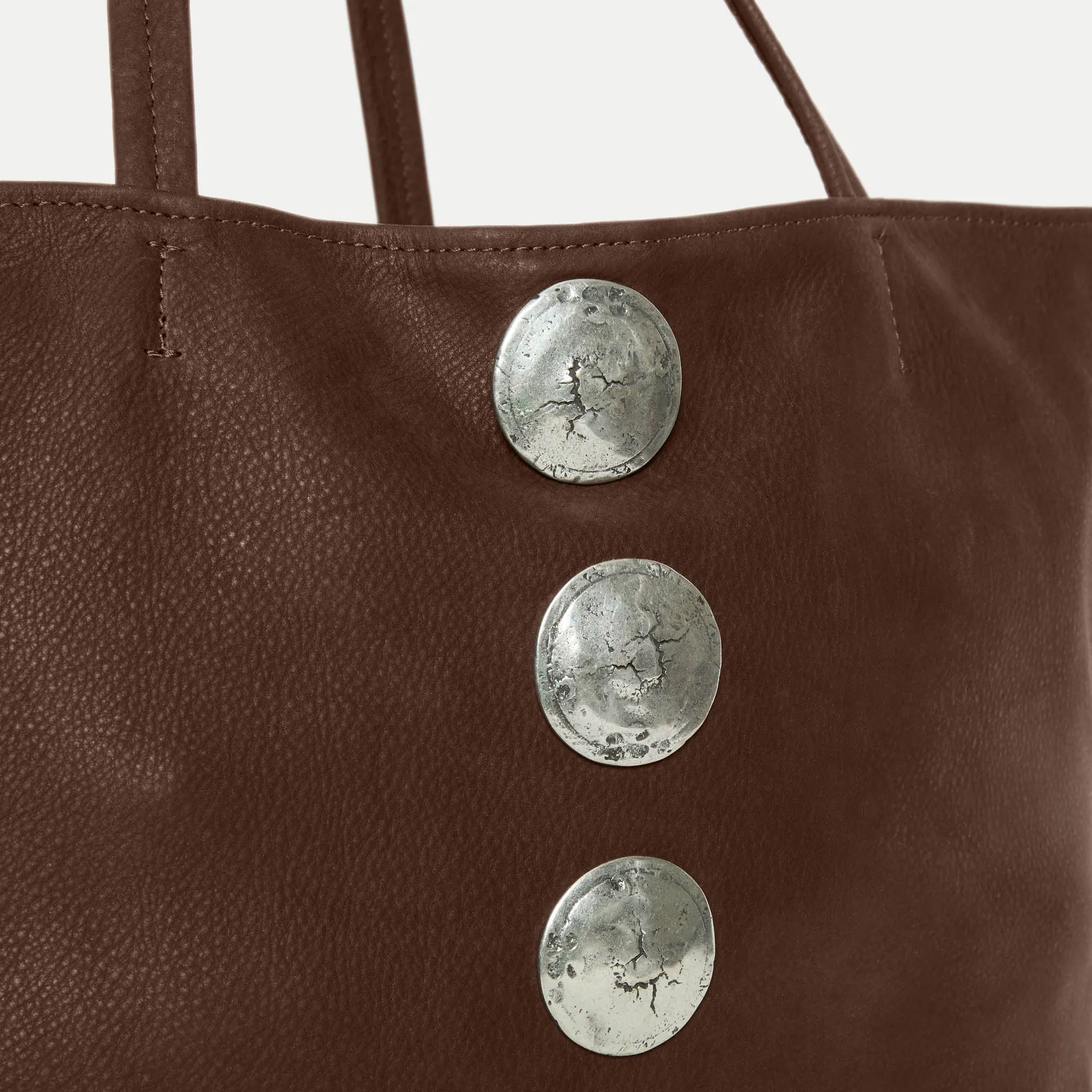 Gaia Tote Bag Chocolate Nubuck sold by Streets Ahead product image thumbnail 3