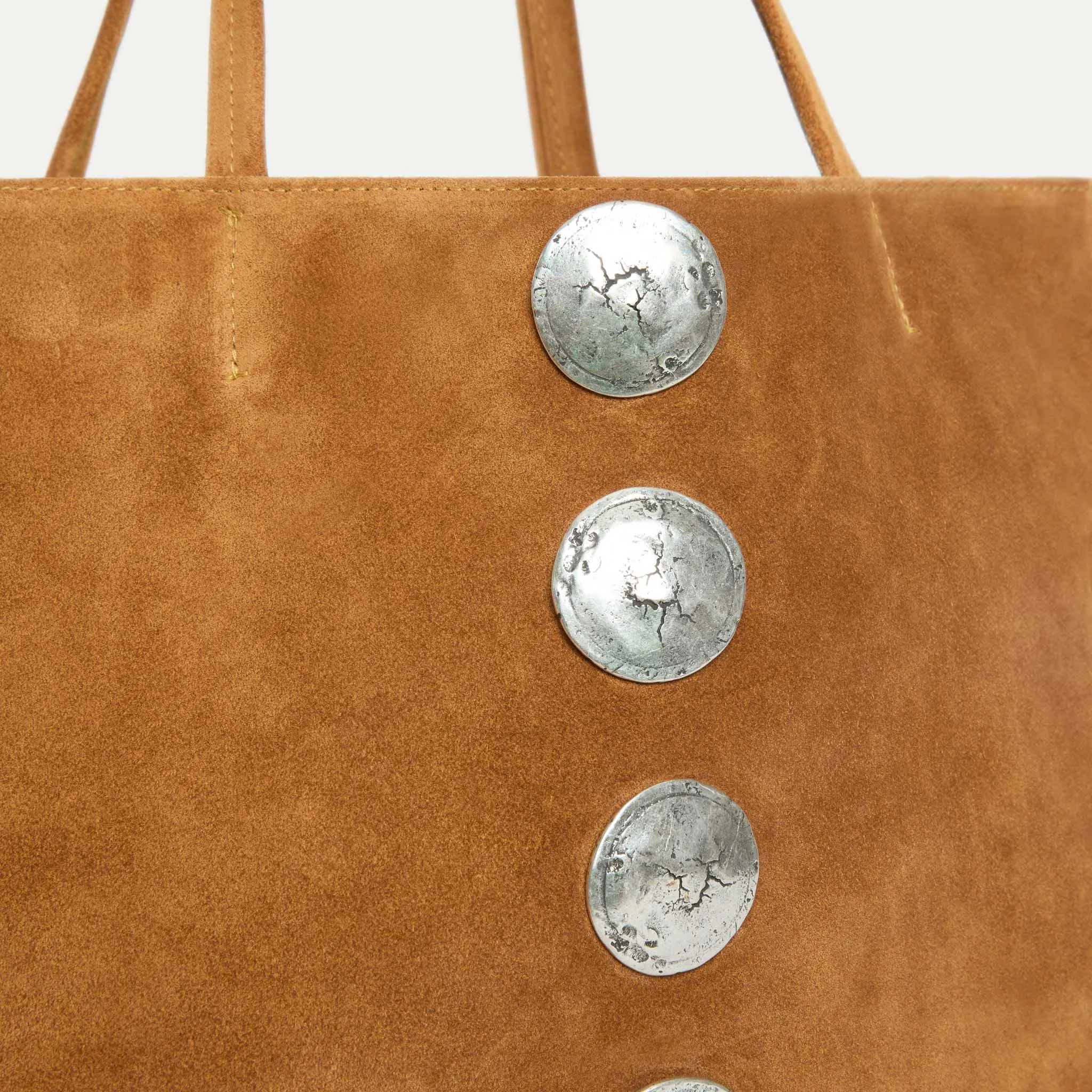 Gaia Tote Bag Tan Suede sold by Streets Ahead product image thumbnail 4
