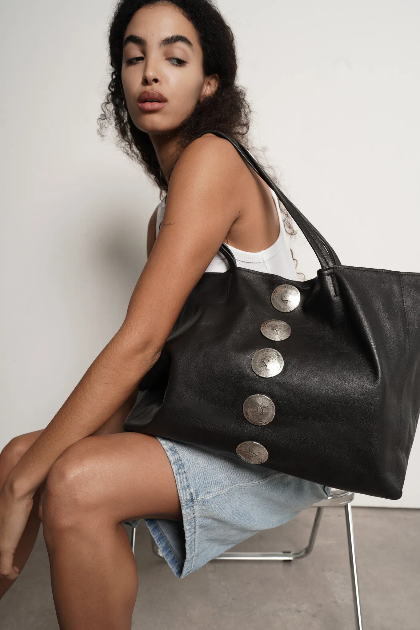Gaia Tote Bag Black sold by Streets Ahead product image thumbnail 2