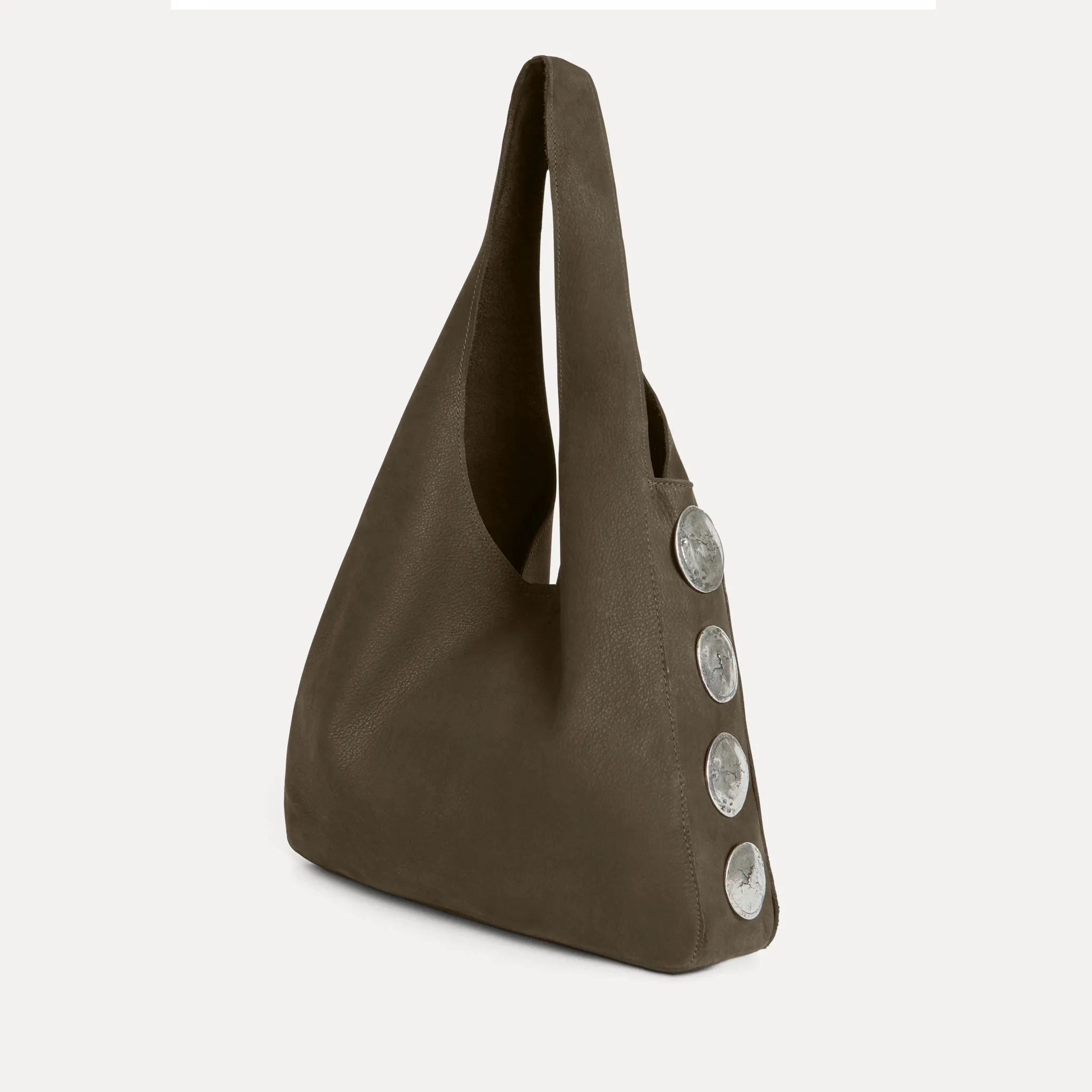 Rhea Hobo Bag Cactus Nubuck sold by Streets Ahead
