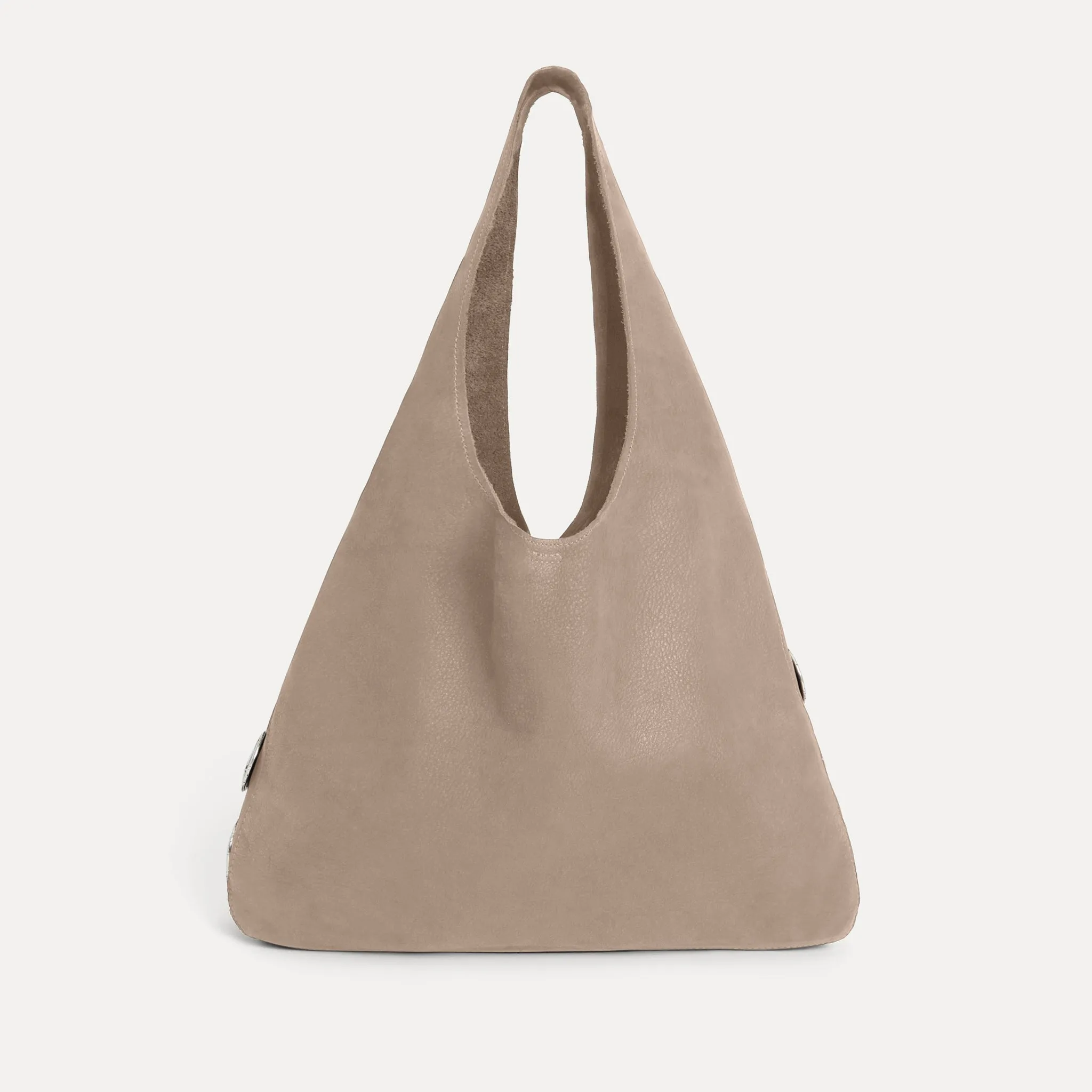 Rhea Hobo Bag Taupe Nubuck sold by Streets Ahead product image thumbnail 3