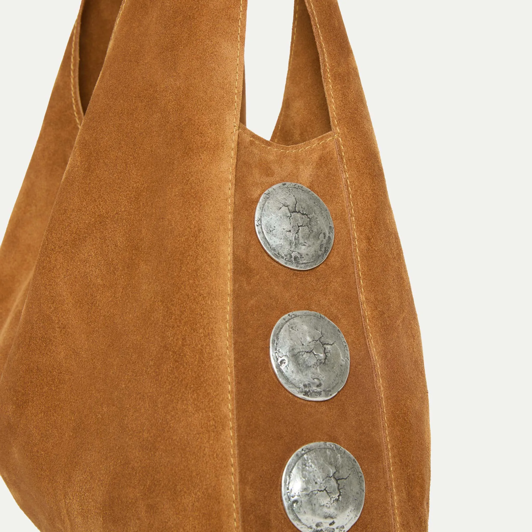 Rhea Hobo Bag Tan Suede sold by Streets Ahead product image thumbnail 2