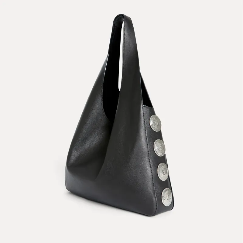 Rhea Hobo Bag Black sold by Streets Ahead