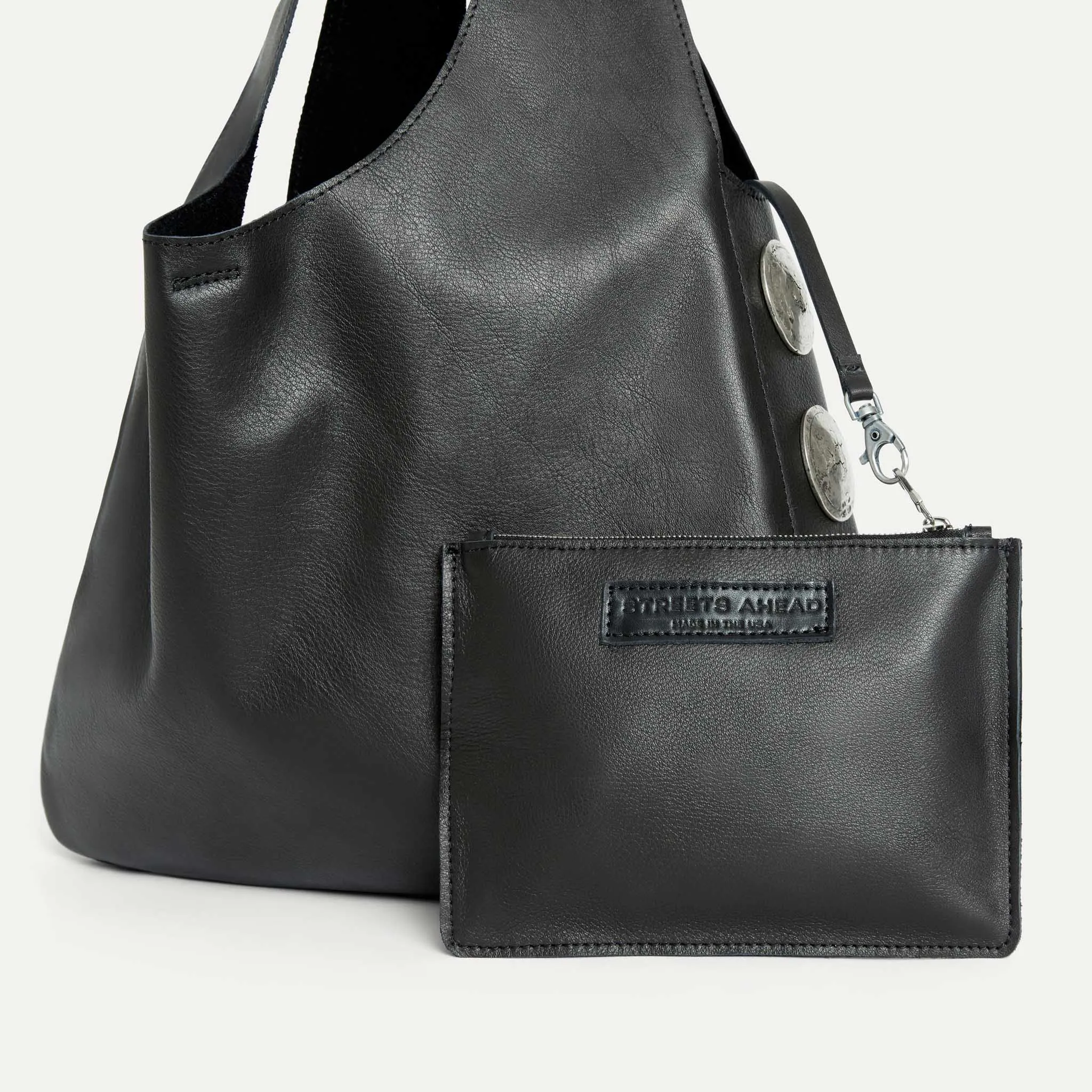 Rhea Hobo Bag Black sold by Streets Ahead product image thumbnail 4