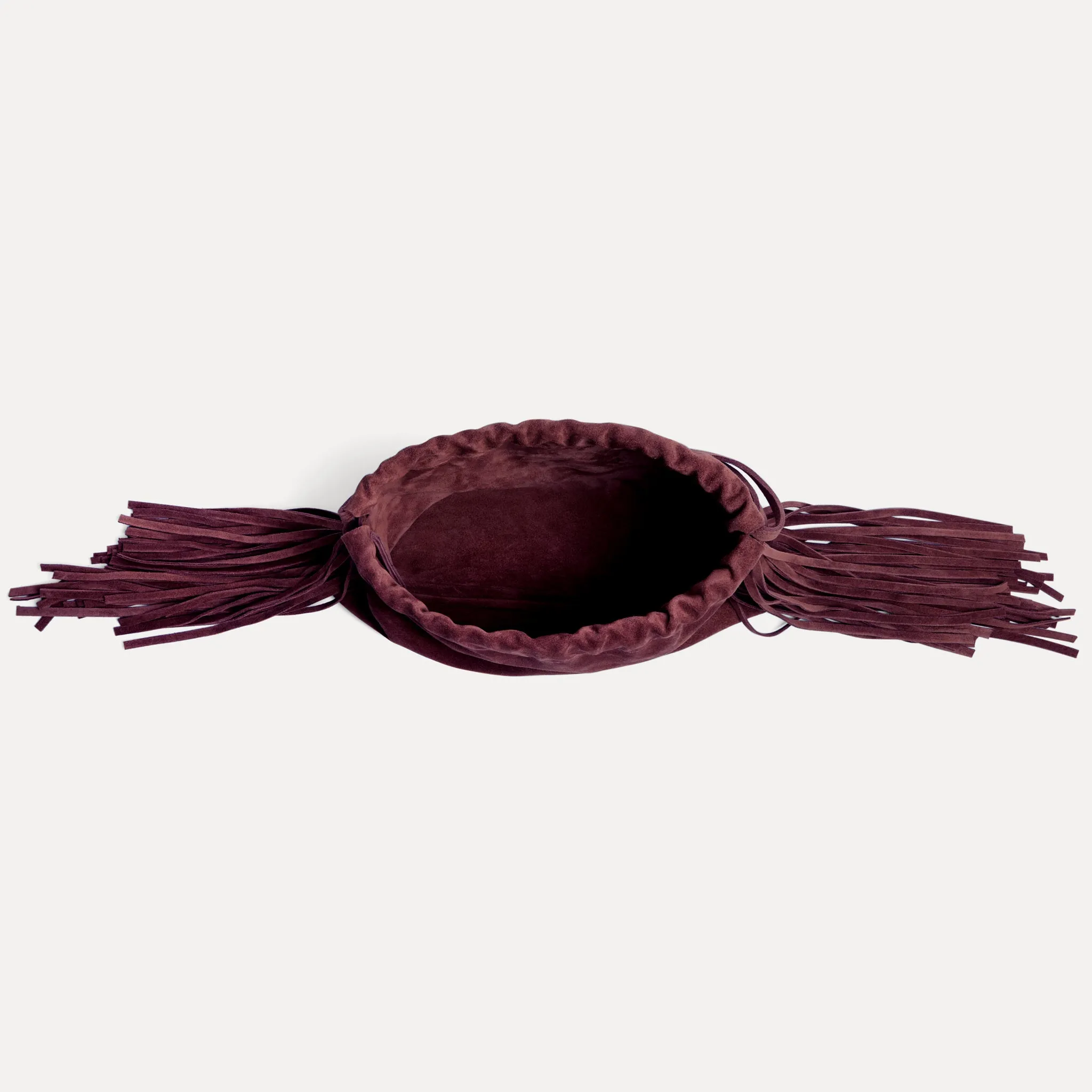 Diana Fringe Bag Plum Suede sold by Streets Ahead product image thumbnail 4