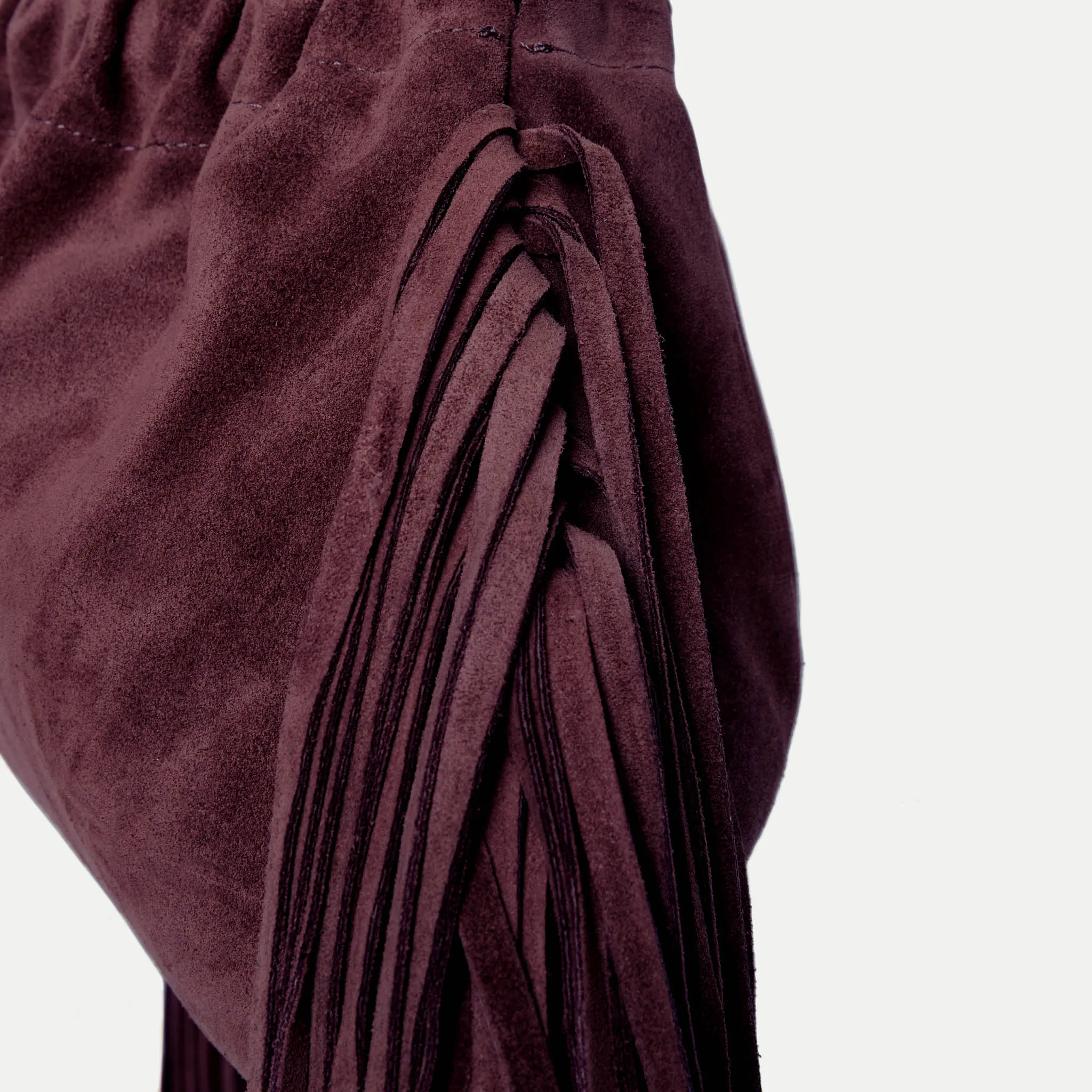 Diana Fringe Bag Plum Suede sold by Streets Ahead product image thumbnail 3