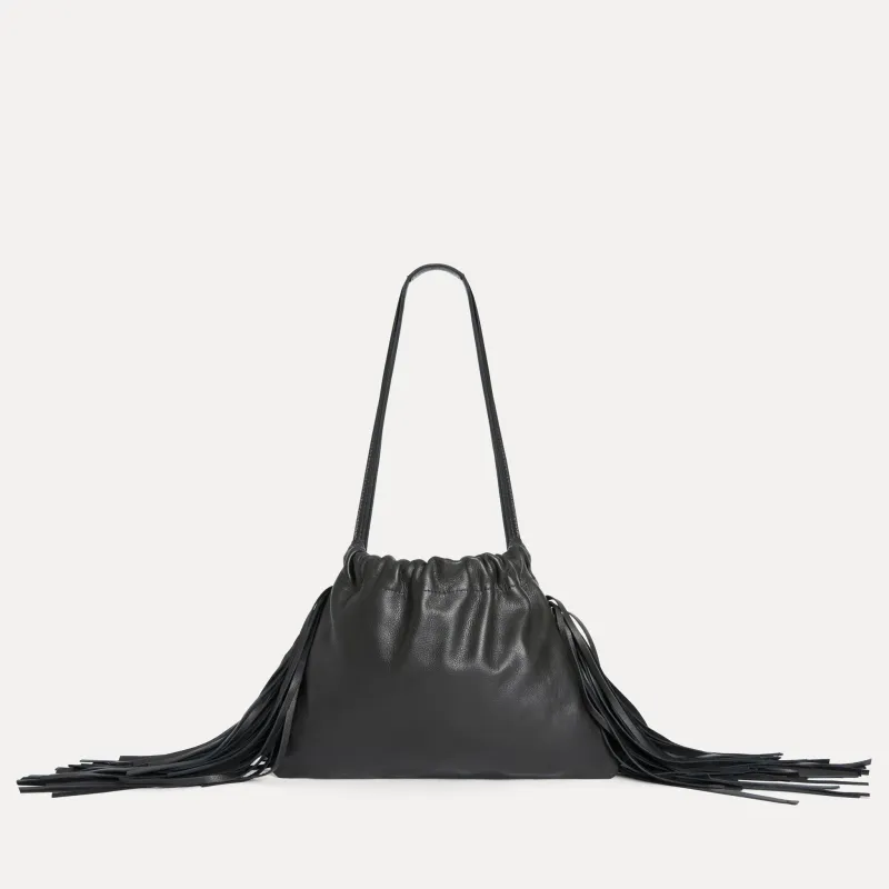 Diana Fringe Bag Black sold by Streets Ahead