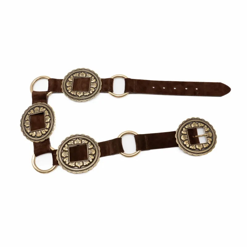 Lilienne Belt - Brass Buckle Set sold by Streets Ahead