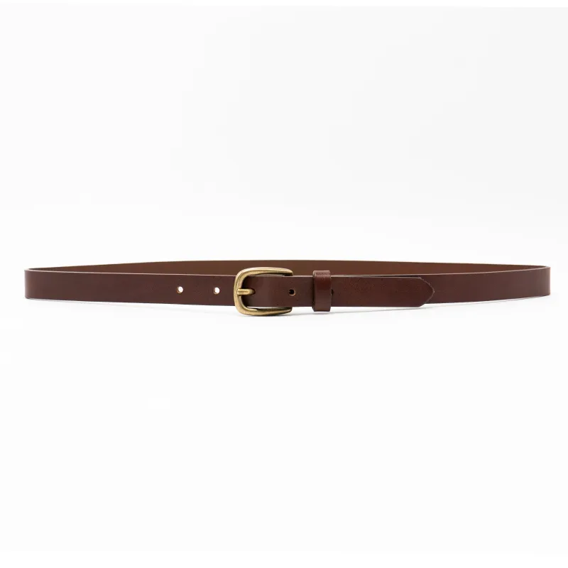 Millie Belt - Chocolate And Brass sold by Streets Ahead