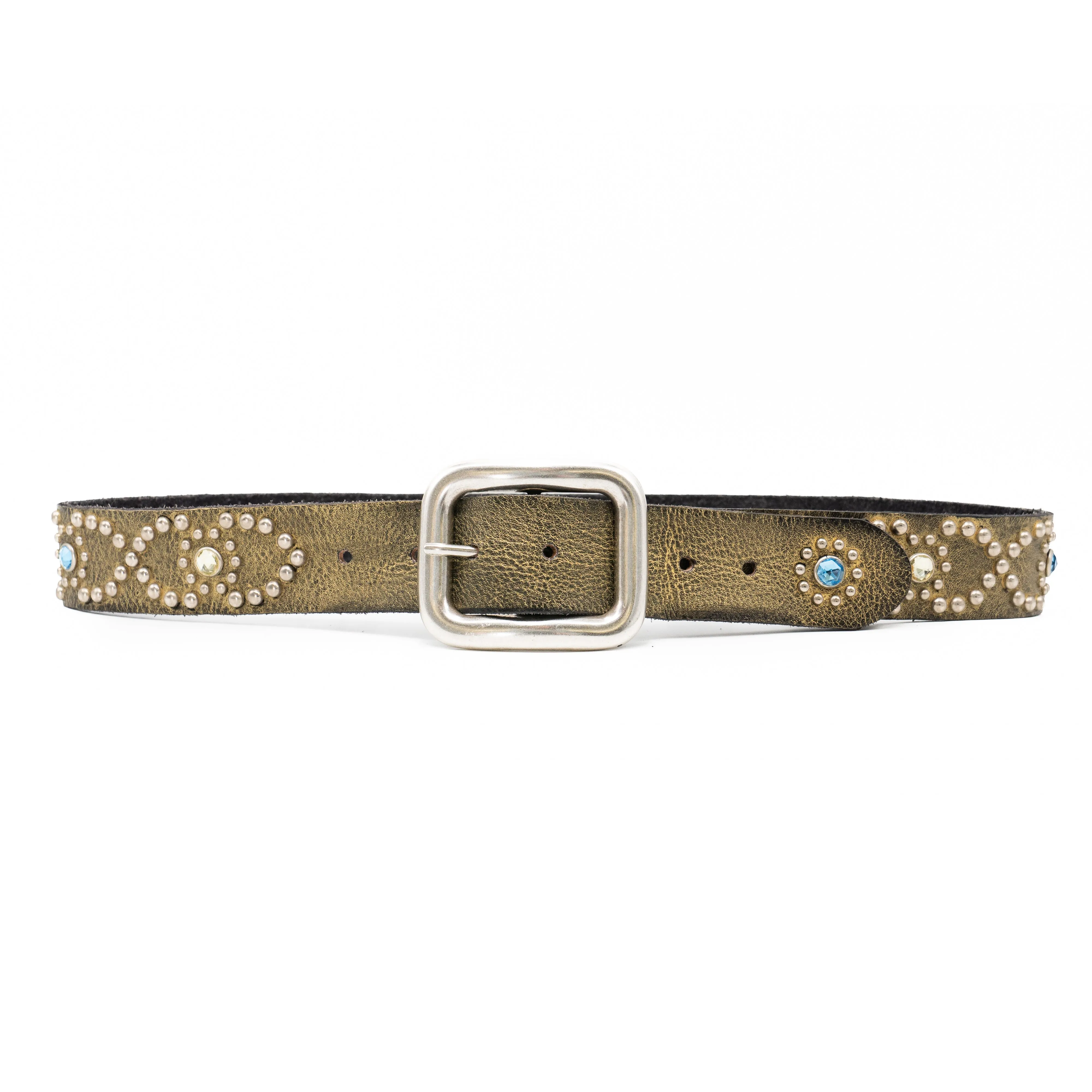 SALOMÉ BELT - PEWTER sold by Streets Ahead