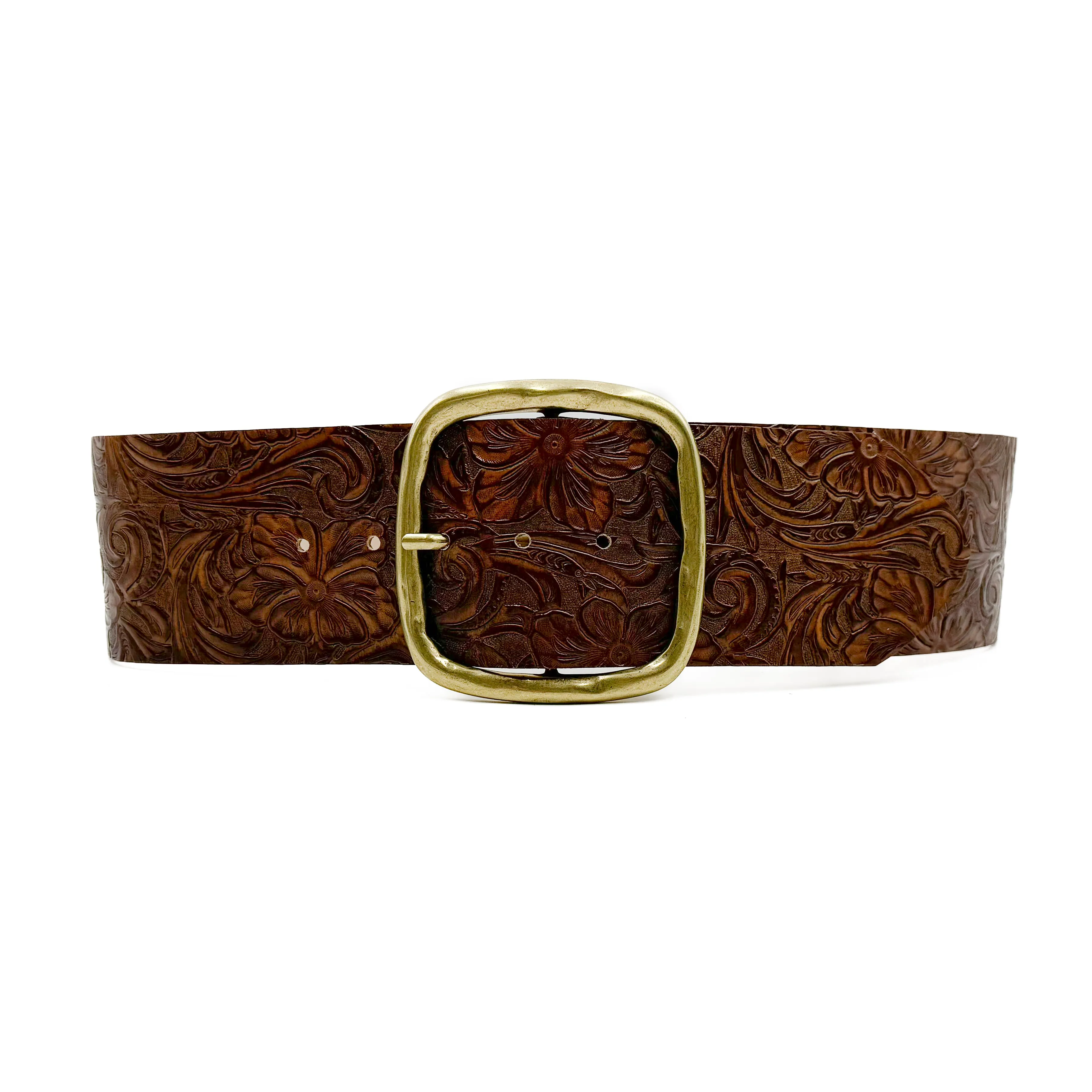 Marley Waist Belt - Brass sold by Streets Ahead