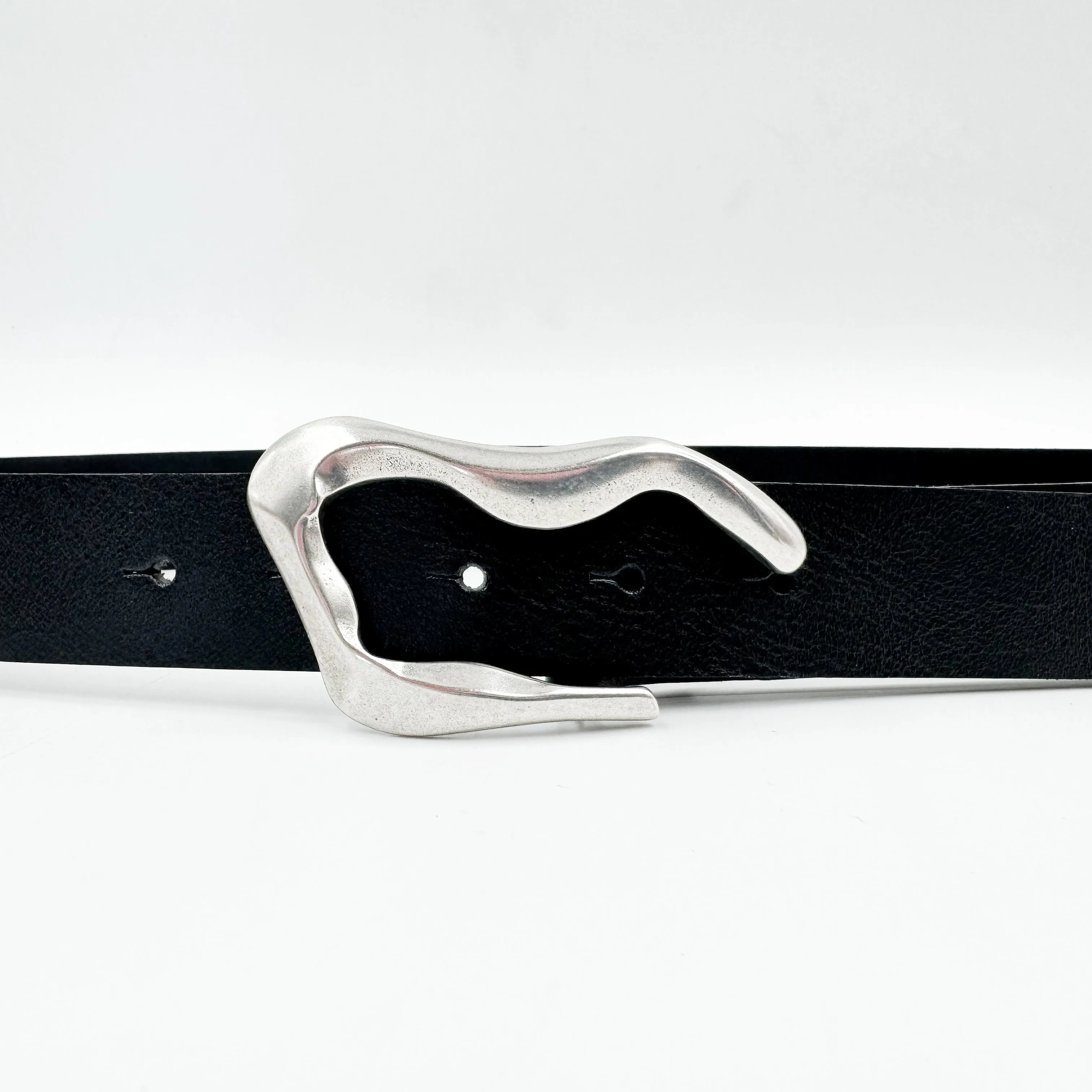 Reilly Belt - Black And Silver sold by Streets Ahead product image thumbnail 2