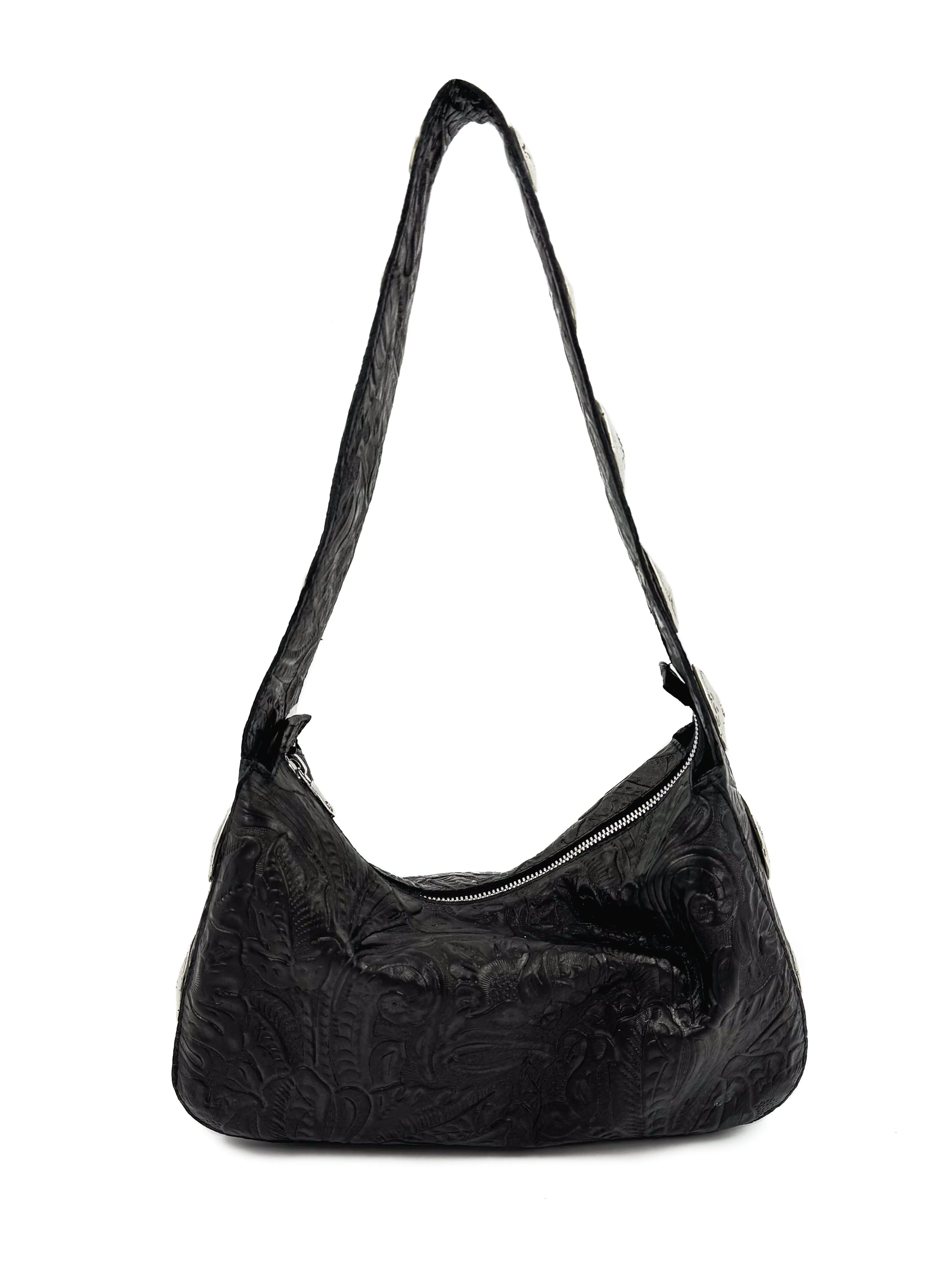 Athena Shoulder Bag Black Tooled sold by Streets Ahead product image thumbnail 3