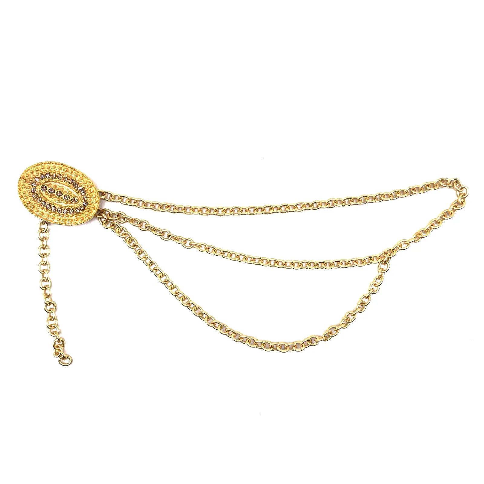 Charlotte Chain Belt sold by Streets Ahead